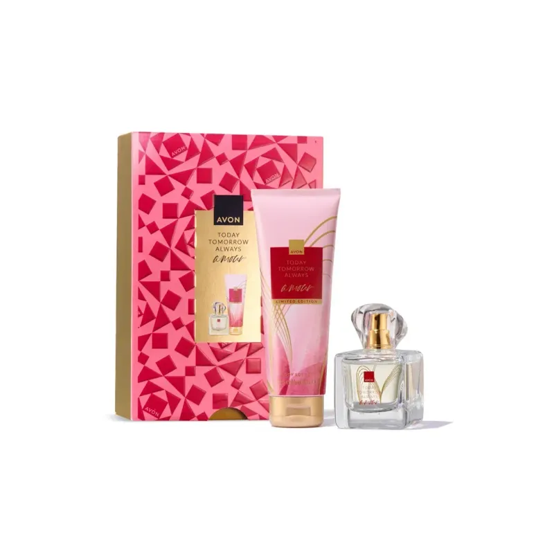 Avon Today Tomorrow Always Amour Gift Set Eau de Parfum 50 ml Body Lotion 125 ml