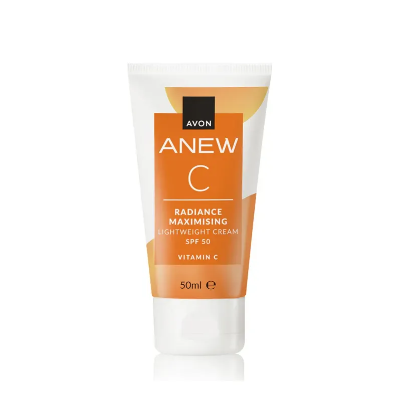 Avon Anew Radiance Maximising Vitamin C Lightweight Cream SPF 50 - 50ml