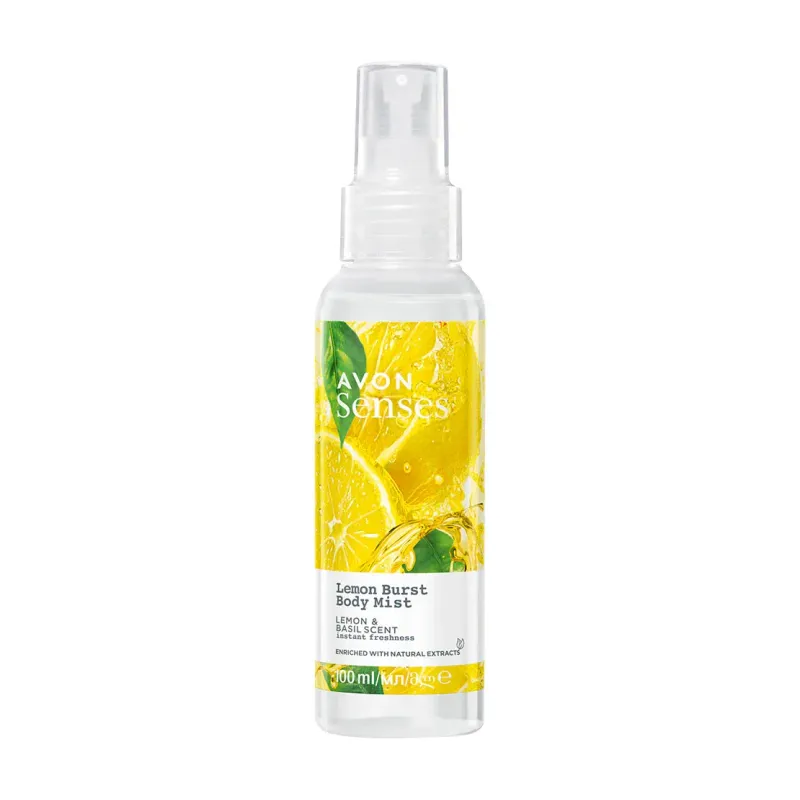 Avon Senses Lemon Burst Body Mist 100ml