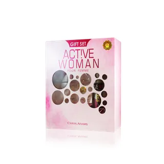 Chris Adams Active Woman Fragrance Gift Set (100ml EDP + 200ml Body Spray)