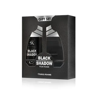 Chris Adams Black Shadow Perfume & Deodorant Gift Set (100ml EDP + 200ml DEO )