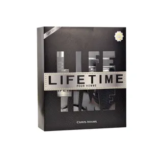 Chris Adams Lifetime Fragrance Gift Set (100ml EDT + 200ml Deodorant )