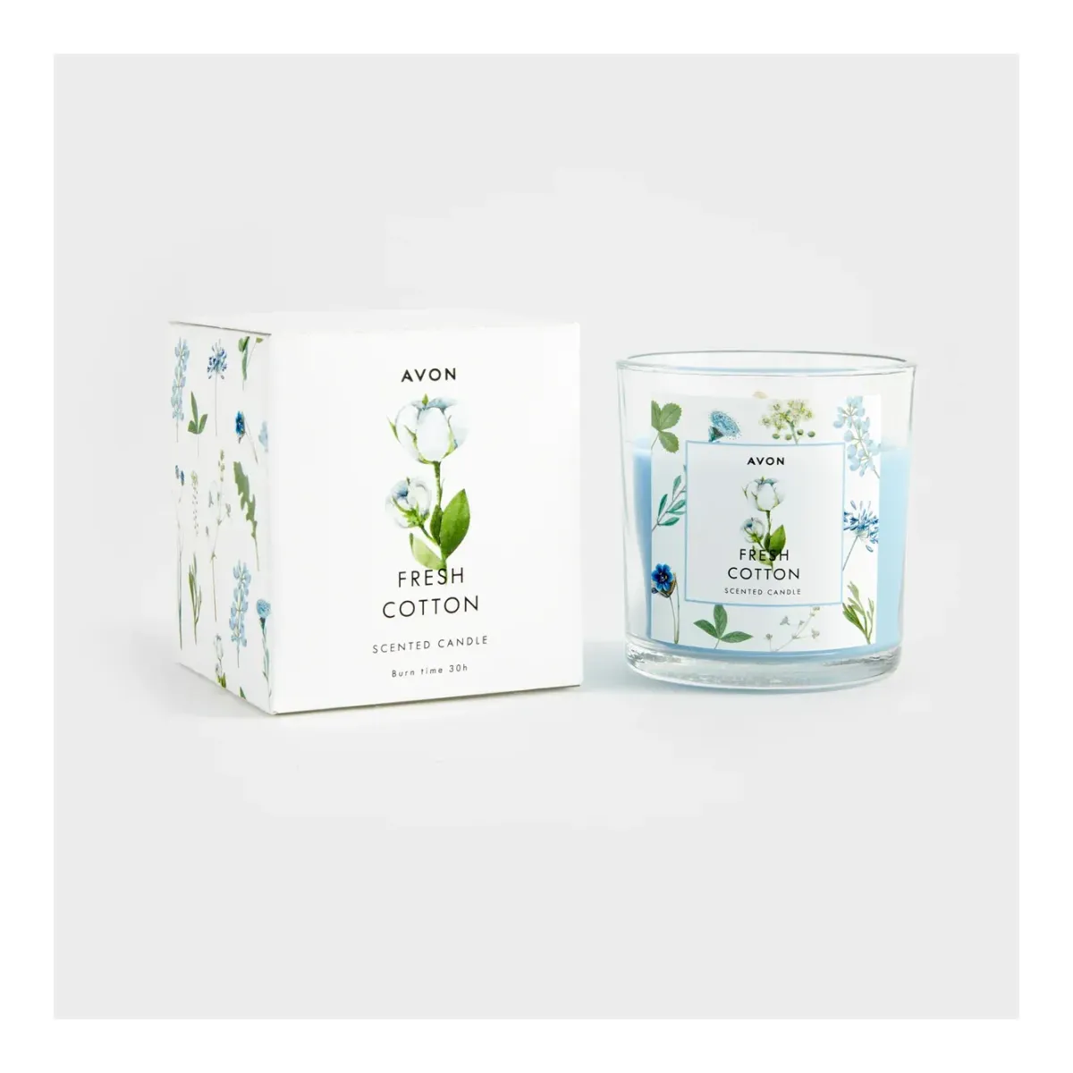 Avon Fresh Cotton Candle