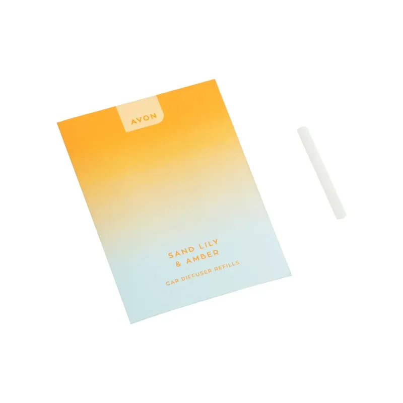 Avon Sand Lily and Amber Car Diffuser Refills
