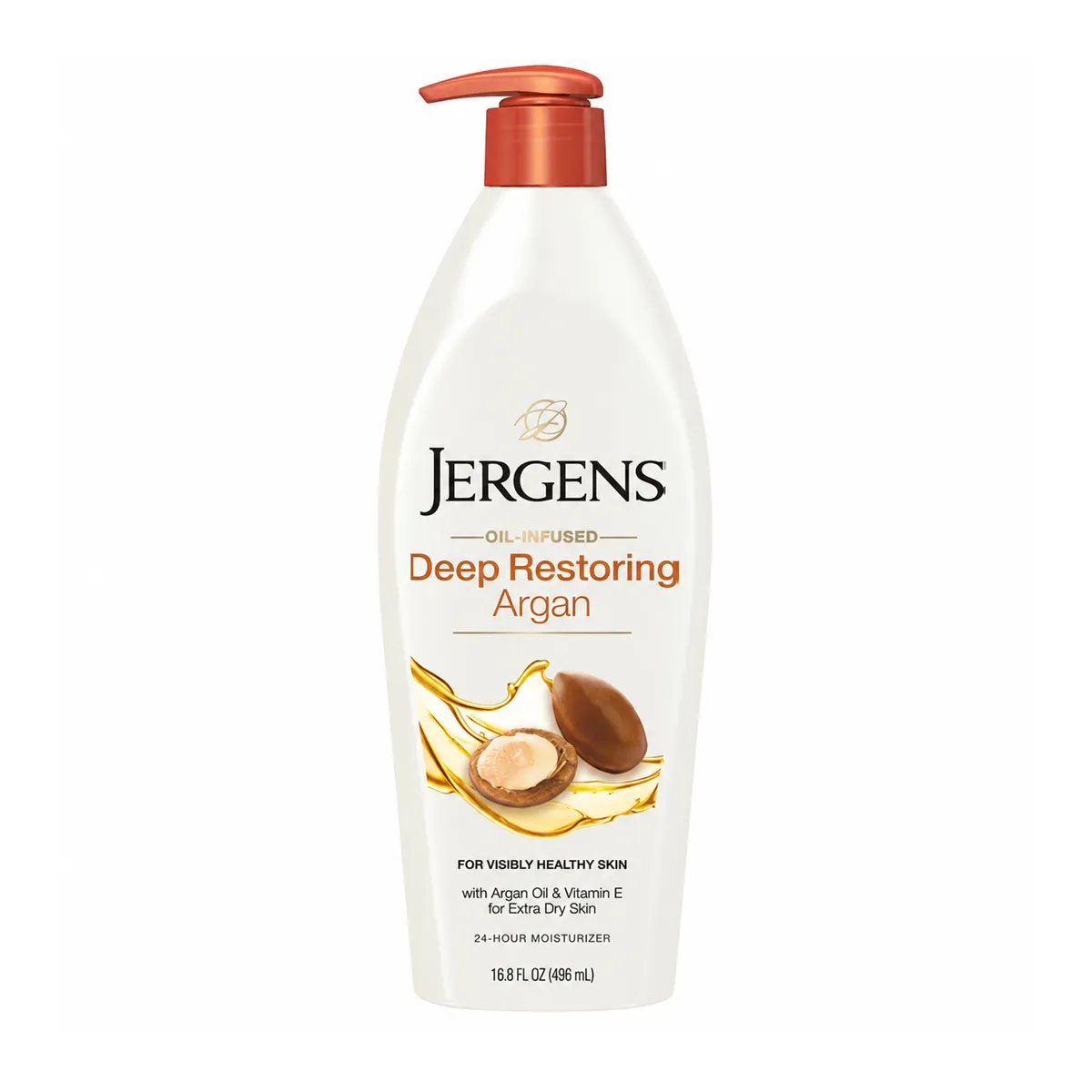JERGENS®  Oil-Infused Deep Restoring Argan Moisturiser-400ml