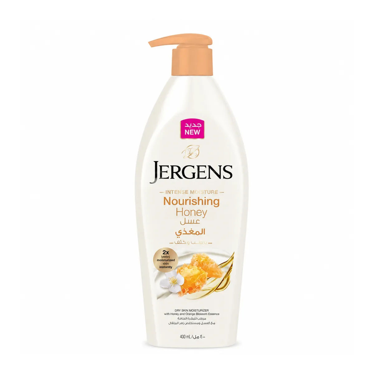 JERGENS®  Nourishing Honey Dry Skin Moisturizer- 400ml